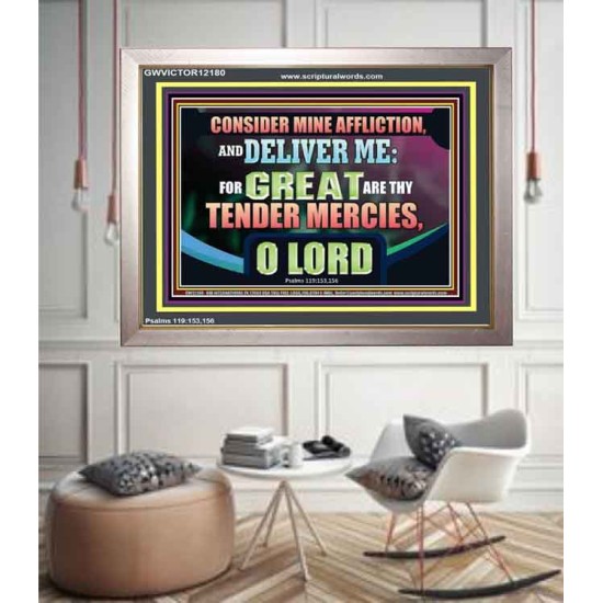 GREAT ARE THY TENDER MERCIES O LORD  Unique Scriptural Picture  GWVICTOR12180  