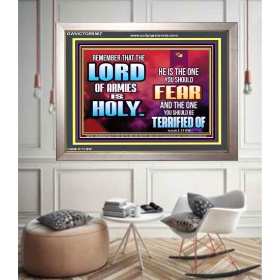 FEAR THE LORD WITH TREMBLING  Ultimate Power Portrait  GWVICTOR9567  