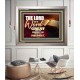 THE LORD GAVE THE WORD  Bathroom Wall Art  GWVICTOR9604  