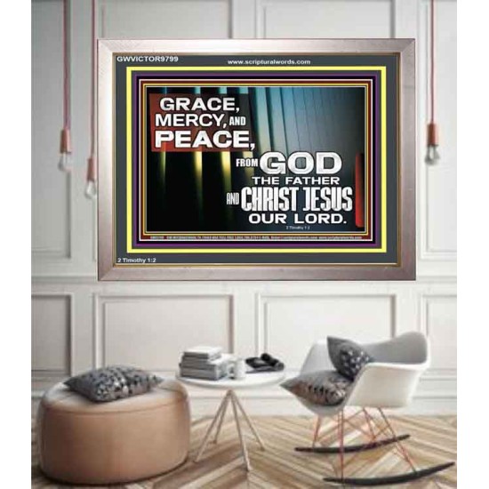 GRACE MERCY AND PEACE UNTO YOU  Bible Verse Portrait  GWVICTOR9799  