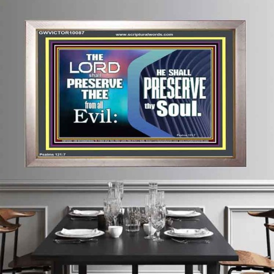THY SOUL IS PRESERVED FROM ALL EVIL  Wall Décor  GWVICTOR10087  