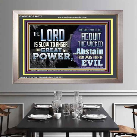 THE LORD GOD ALMIGHTY GREAT IN POWER  Sanctuary Wall Portrait  GWVICTOR10379  