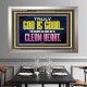 TRULY GOD IS GOOD TO THOSE WITH CLEAN HEART  Scriptural Portrait Portrait  GWVICTOR10510  