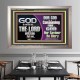 TO OUR SAVIOUR BE GLORY GOD IS WITH US   Encouraging Bible Verses Portrait  GWVICTOR10551  