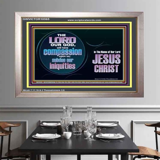 HAVE COMPASSION UPON US O LORD  Christian Paintings  GWVICTOR10565  