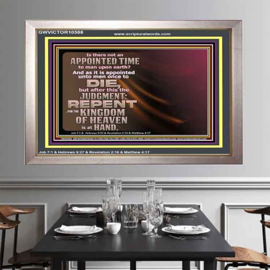 AN APPOINTED TIME TO MAN UPON EARTH  Art & Wall Décor  GWVICTOR10588  