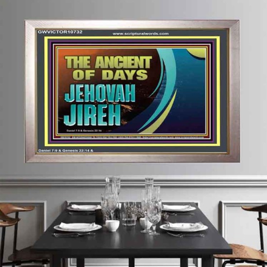 THE ANCIENT OF DAYS JEHOVAH JIREH  Scriptural Décor  GWVICTOR10732  