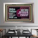 ABBA FATHER SHALT THRESH THE MOUNTAINS AND BEAT THEM SMALL  Christian Portrait Wall Art  GWVICTOR10739  
