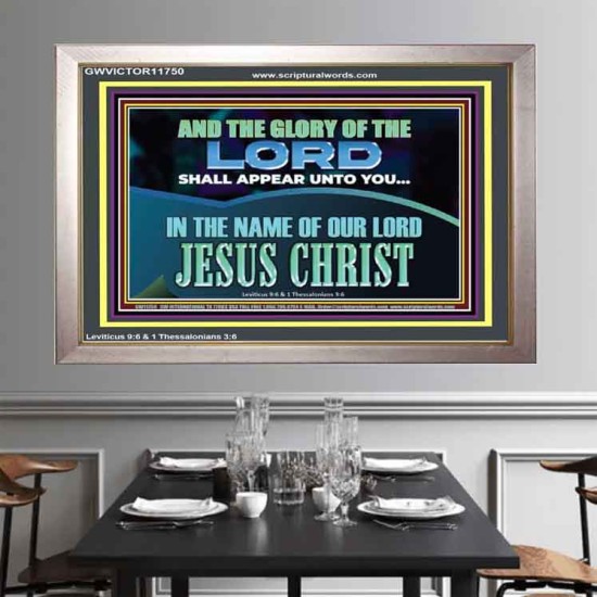 THE GLORY OF THE LORD SHALL APPEAR UNTO YOU  Church Picture  GWVICTOR11750  
