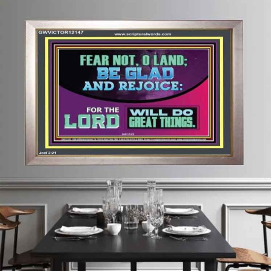 THE LORD WILL DO GREAT THINGS  Custom Inspiration Bible Verse Portrait  GWVICTOR12147  