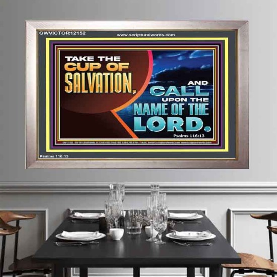 TAKE THE CUP OF SALVATION  Art & Décor Portrait  GWVICTOR12152  