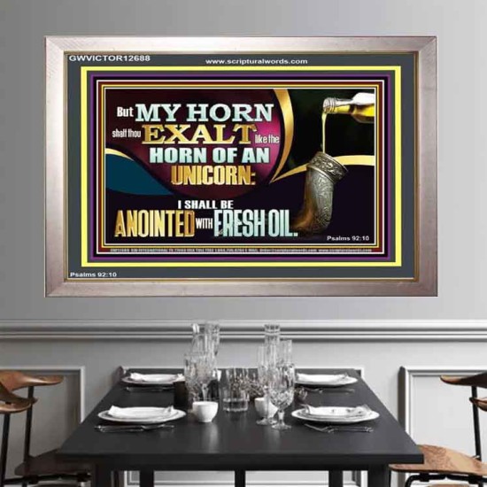 THE HORN OF AN UNICORN  Bible Verses Art Prints  GWVICTOR12688  