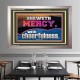 SHEW MERCY WITH CHEERFULNESS  Bible Scriptures on Forgiveness Portrait  GWVICTOR12964  