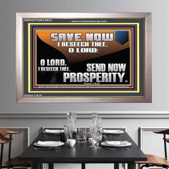 SAVE NOW I BESEECH THEE O LORD  Sanctuary Wall Portrait  GWVICTOR13037  