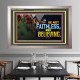 BE NOT FAITHLESS BUT BELIEVING  Ultimate Inspirational Wall Art Portrait  GWVICTOR9539  