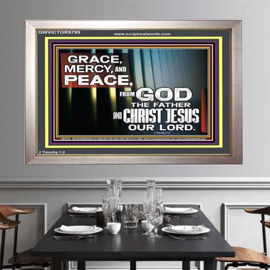 GRACE MERCY AND PEACE UNTO YOU  Bible Verse Portrait  GWVICTOR9799  