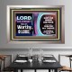 LORD GOD ALMIGHTY HOSANNA IN THE HIGHEST  Contemporary Christian Wall Art Portrait  GWVICTOR9925  