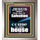 SALVATION IS COME TO THIS HOUSE  Unique Scriptural Picture  GWVICTOR10000  