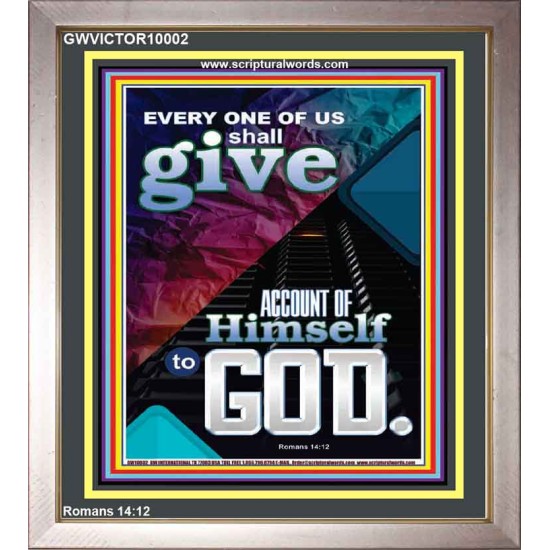 WE SHALL ALL GIVE ACCOUNT TO GOD  Ultimate Power Picture  GWVICTOR10002  