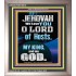 JEHOVAH WE LOVE YOU  Unique Power Bible Portrait  GWVICTOR10010  "14x16"