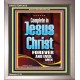 COMPLETE IN JESUS CHRIST FOREVER  Children Room Portrait  GWVICTOR10015  