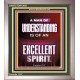 A MAN OF UNDERSTANDING IS OF AN EXCELLENT SPIRIT  Righteous Living Christian Portrait  GWVICTOR10021  