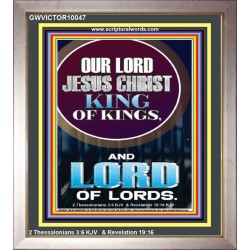 JESUS CHRIST - KING OF KINGS LORD OF LORDS   Bathroom Wall Art  GWVICTOR10047  "14x16"