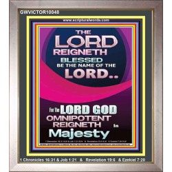 THE LORD GOD OMNIPOTENT REIGNETH IN MAJESTY  Wall Décor Prints  GWVICTOR10048  "14x16"