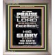 LET THEM PRAISE THE NAME OF THE LORD  Bathroom Wall Art Picture  GWVICTOR10052  