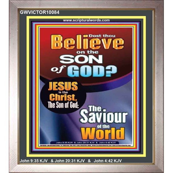JESUS CHRIST THE SAVIOUR OF THE WORLD  Christian Paintings  GWVICTOR10084  
