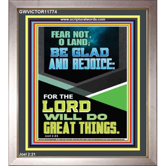 THE LORD WILL DO GREAT THINGS  Christian Paintings  GWVICTOR11774  