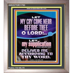 ABBA FATHER CONSIDER MY CRY AND SHEW ME YOUR TENDER MERCIES  Christian Quote Portrait  GWVICTOR11783  "14x16"