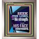SEEK THE LORD AND HIS STRENGTH AND SEEK HIS FACE EVERMORE  Wall Décor  GWVICTOR11815  