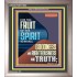 FRUIT OF THE SPIRIT IS IN ALL GOODNESS, RIGHTEOUSNESS AND TRUTH  Custom Contemporary Christian Wall Art  GWVICTOR11830  "14x16"