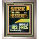 SEEK THE FACE OF GOD CONTINUALLY  Unique Scriptural ArtWork  GWVICTOR11838  