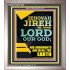 JEHOVAH JIREH HIS JUDGEMENT ARE IN ALL THE EARTH  Custom Wall Décor  GWVICTOR11840  "14x16"