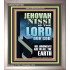 JEHOVAH NISSI HIS JUDGMENTS ARE IN ALL THE EARTH  Custom Art and Wall Décor  GWVICTOR11841  "14x16"