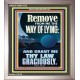 REMOVE FROM ME THE WAY OF LYING  Bible Verse for Home Portrait  GWVICTOR11873  