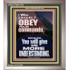 I WILL EAGERLY OBEY YOUR COMMANDS O LORD MY GOD  Printable Bible Verses to Portrait  GWVICTOR11874  