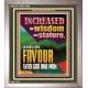 INCREASED IN WISDOM AND STATURE AND IN FAVOUR WITH GOD AND MAN  Righteous Living Christian Picture  GWVICTOR11885  