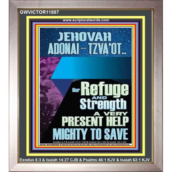 JEHOVAH ADONAI-TZVA'OT LORD OF HOSTS AND EVER PRESENT HELP  Church Picture  GWVICTOR11887  