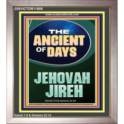 THE ANCIENT OF DAYS JEHOVAH JIREH  Unique Scriptural Picture  GWVICTOR11909  "14x16"