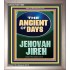 THE ANCIENT OF DAYS JEHOVAH JIREH  Unique Scriptural Picture  GWVICTOR11909  "14x16"