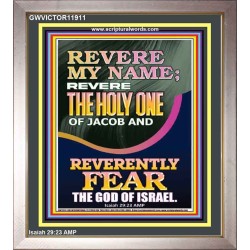 REVERE MY NAME THE HOLY ONE OF JACOB  Ultimate Power Picture  GWVICTOR11911  "14x16"