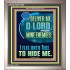 O LORD I FLEE UNTO THEE TO HIDE ME  Ultimate Power Portrait  GWVICTOR11929  "14x16"
