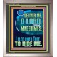 O LORD I FLEE UNTO THEE TO HIDE ME  Ultimate Power Portrait  GWVICTOR11929  