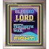 THE LORD MY STRENGTH WHICH TEACHETH MY HANDS TO WAR  Children Room  GWVICTOR11933  "14x16"