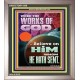 WORK THE WORKS OF GOD  Eternal Power Portrait  GWVICTOR11949  