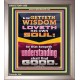 HE THAT GETTETH WISDOM LOVETH HIS OWN SOUL  Eternal Power Portrait  GWVICTOR11958  