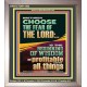 BRETHREN CHOOSE THE FEAR OF THE LORD THE BEGINNING OF WISDOM  Ultimate Inspirational Wall Art Portrait  GWVICTOR11962  